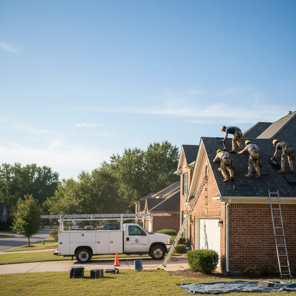 Roof Repair in Redgranite